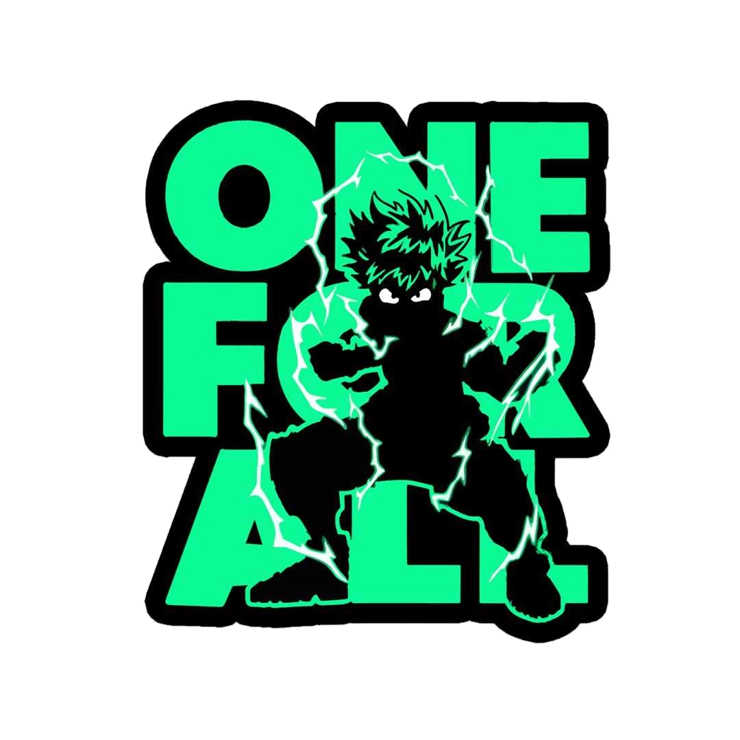 One For All Izuku Sticker